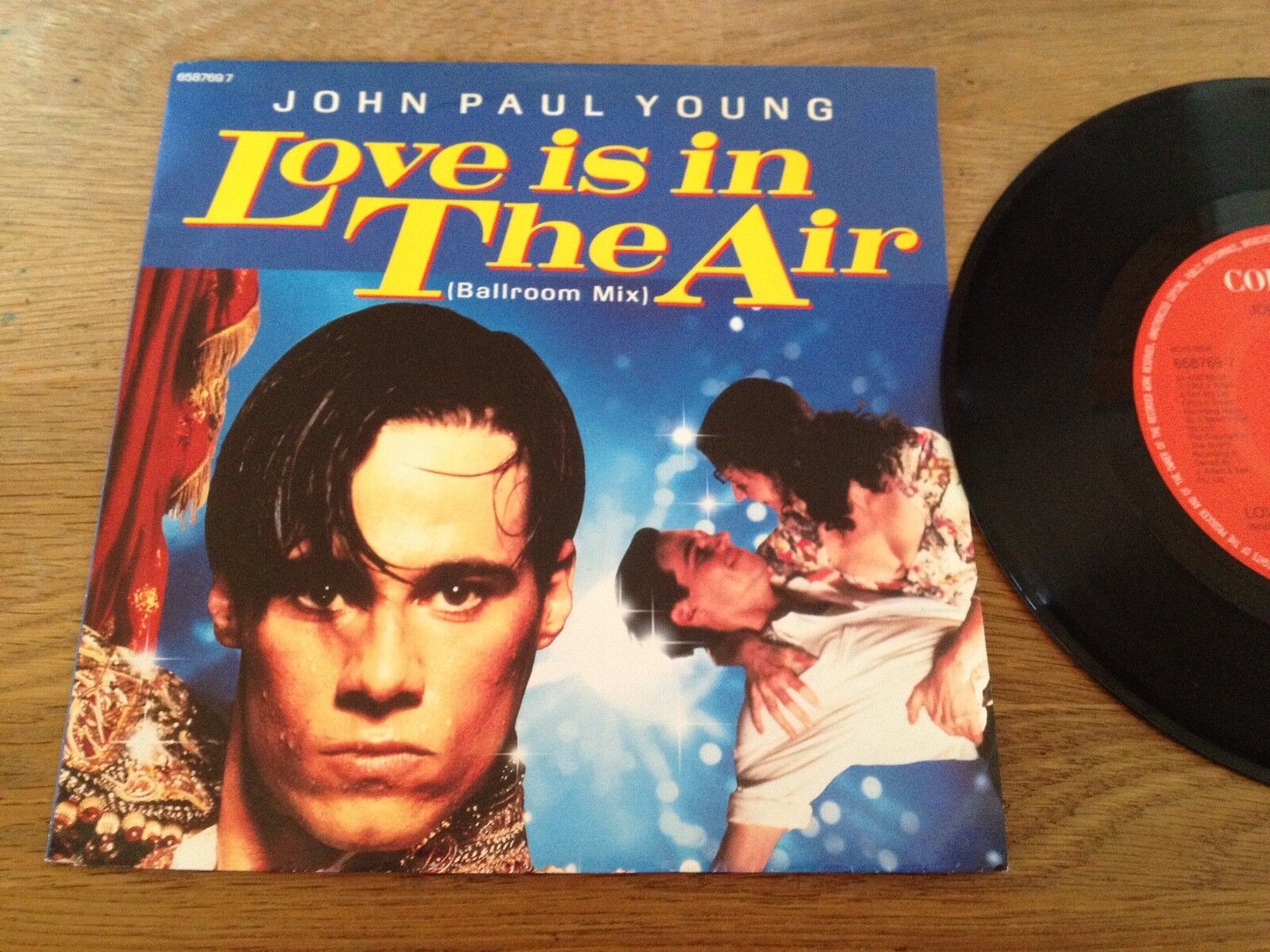 JOHN PAUL YOUNG "LOVE IS IN THE AIR" (BALLROOM MIX) 1992 COLUMBIA RECORDS FILM**