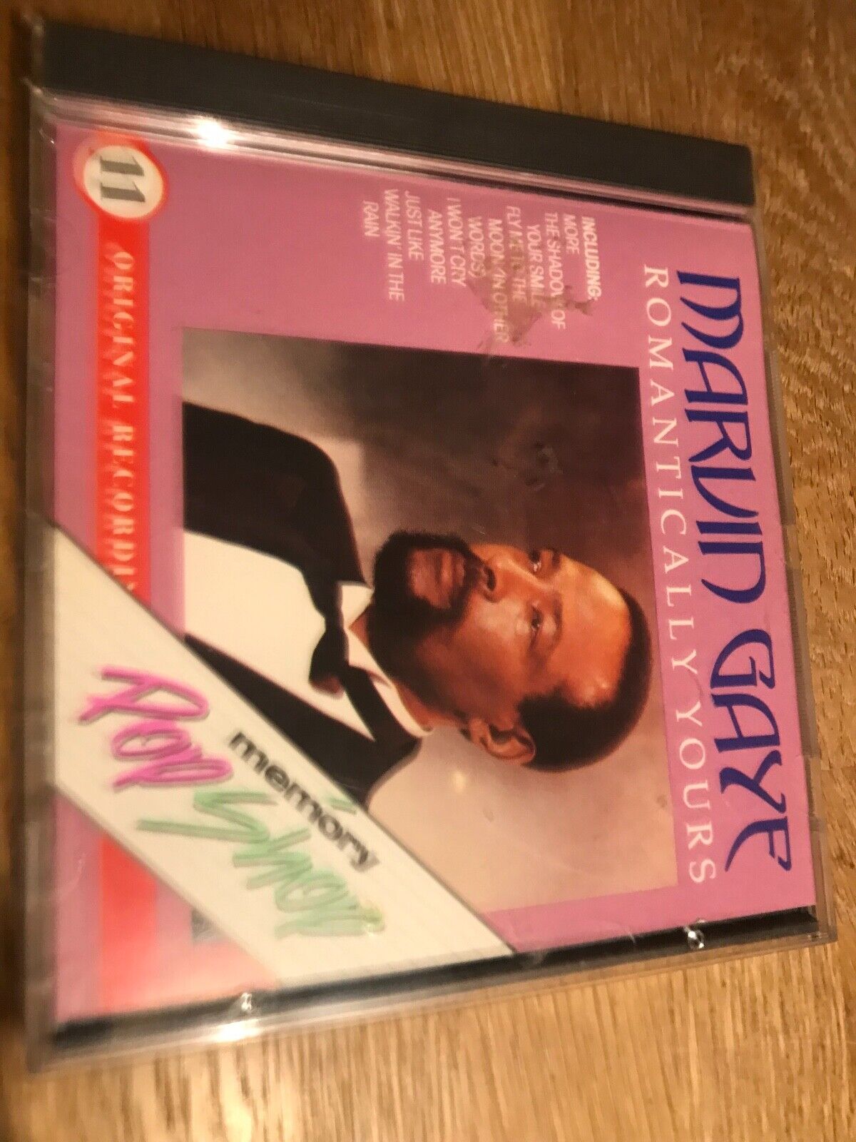 MARVIN GAYE "ROMANTICALLY YOURS" 11 TRACK CD ALBUM 1985 EPIC RECORDS HOLLAND CD`