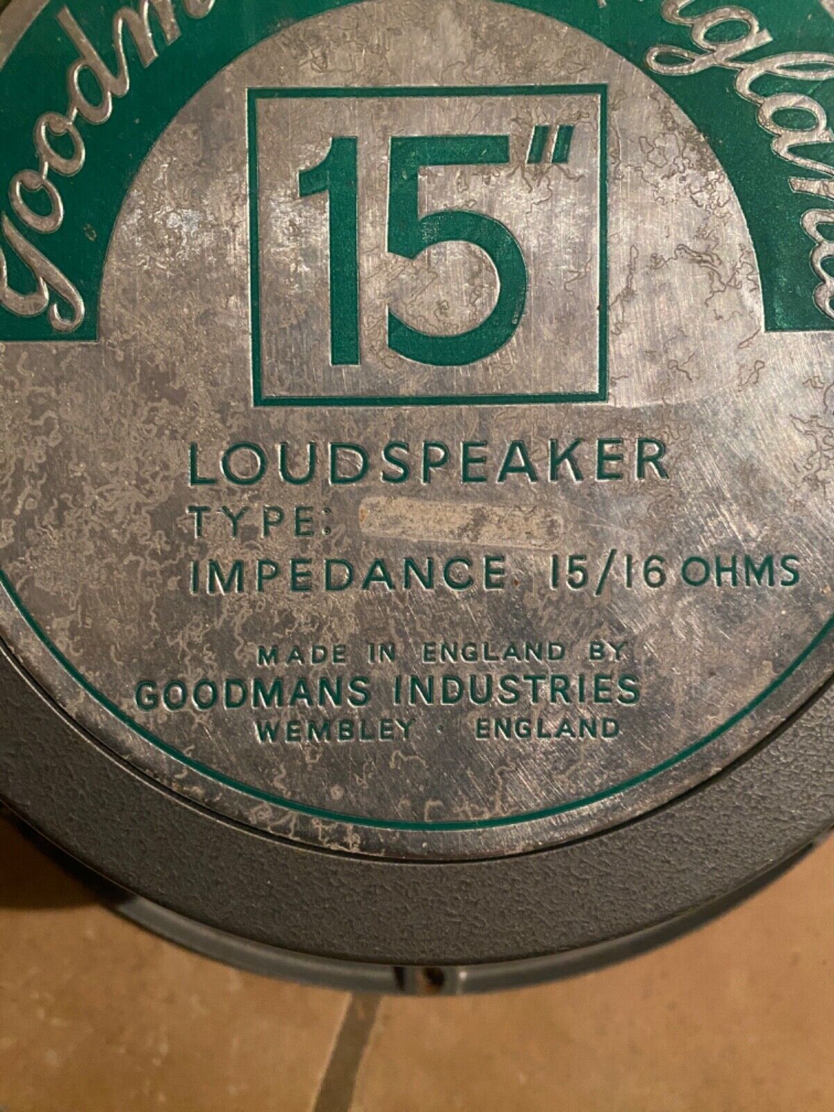 goodmans vintage speaker