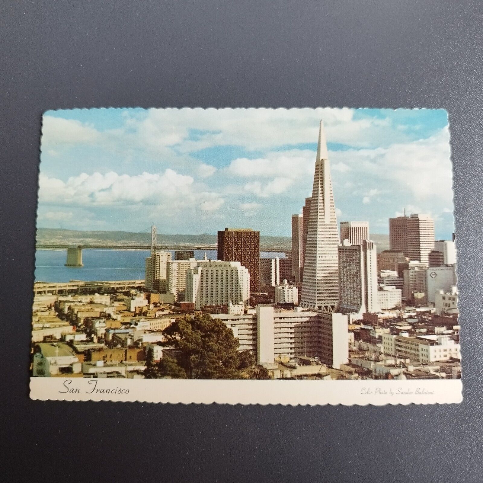 California Downtown San Francisco viewed from Russian Hill - Unposted