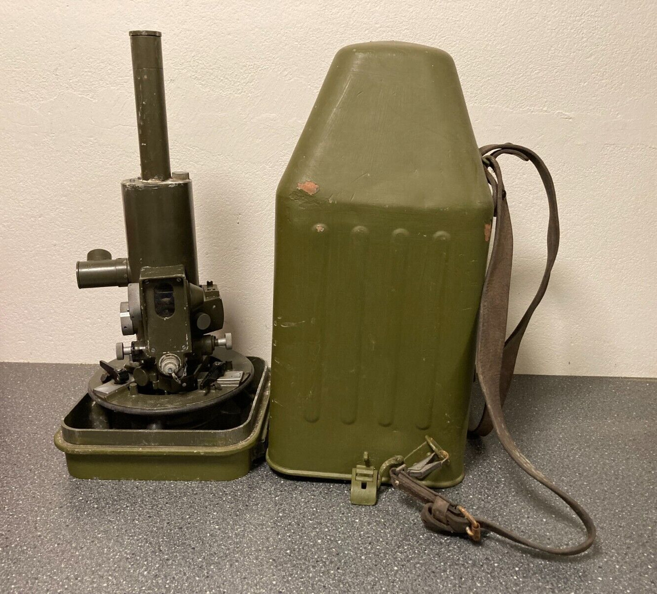 Wild Heerbrugg ARK1 GAK1 Theodolite Danish Army HMAK 1970s Gyroscope UNTESTED