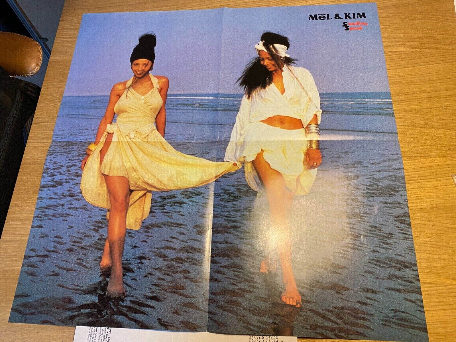 MÈL  KIM "SOMETHING SPECIAL" 1980´S 12" PICTURE DISC LP  POSTER MEGA RECORDS