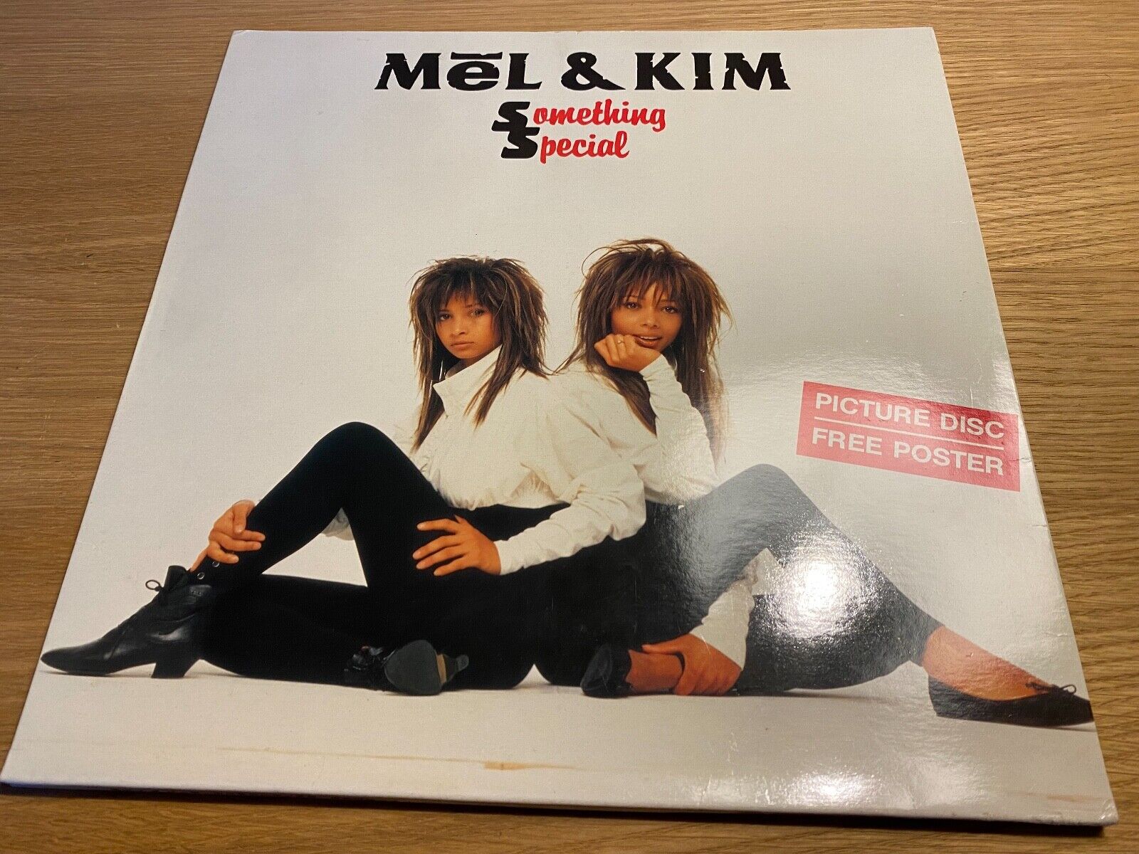 MÈL  KIM "SOMETHING SPECIAL" 1980´S 12" PICTURE DISC LP  POSTER MEGA RECORDS