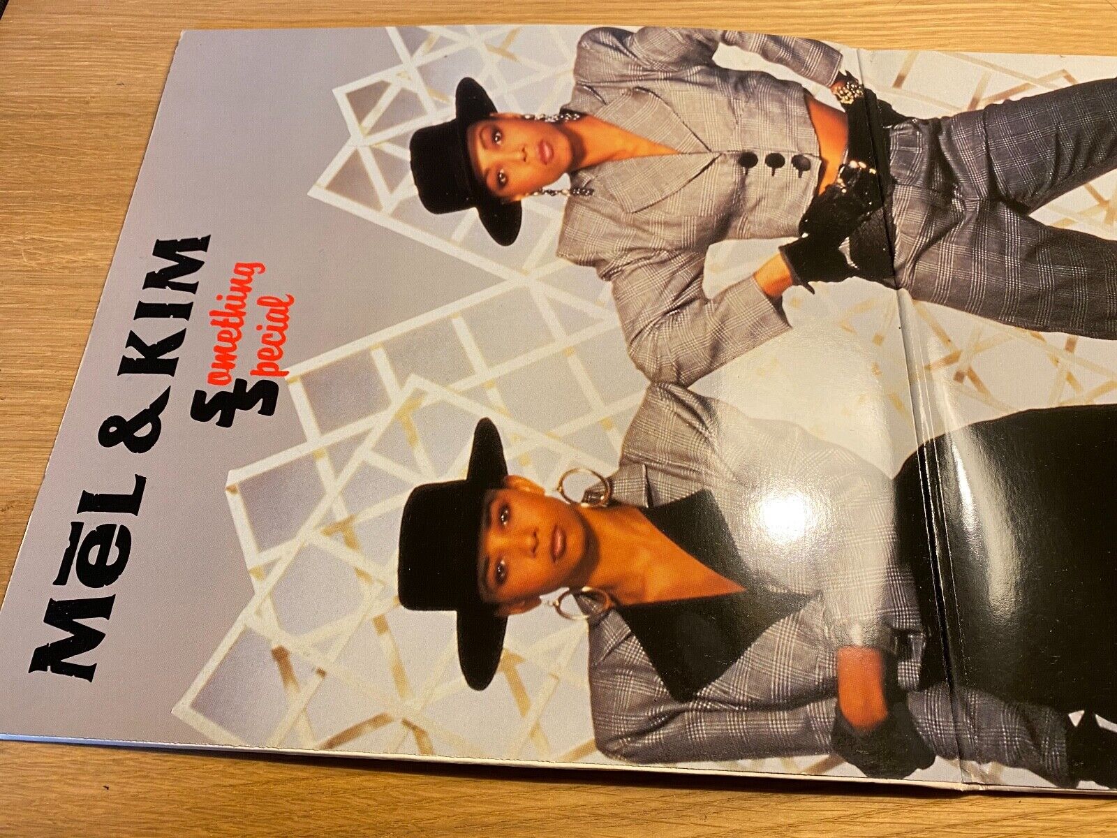 MÈL  KIM "SOMETHING SPECIAL" 1980´S 12" PICTURE DISC LP  POSTER MEGA RECORDS