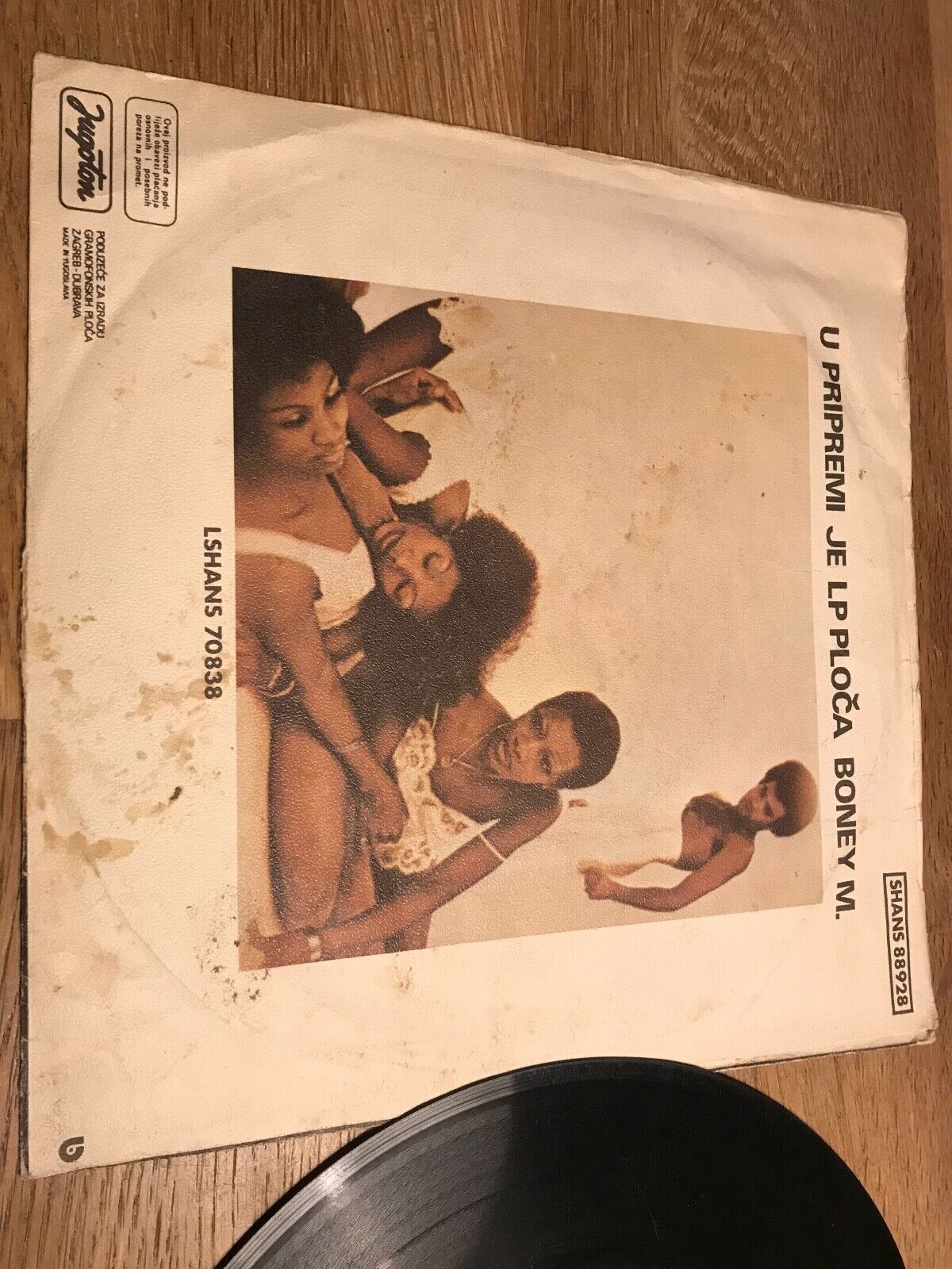 BONEY M "DADDY COOL / NO WOMAN NO CRY" JUGOTON RECORDS SOKOJ MADE IN YOGOSLAVIA*