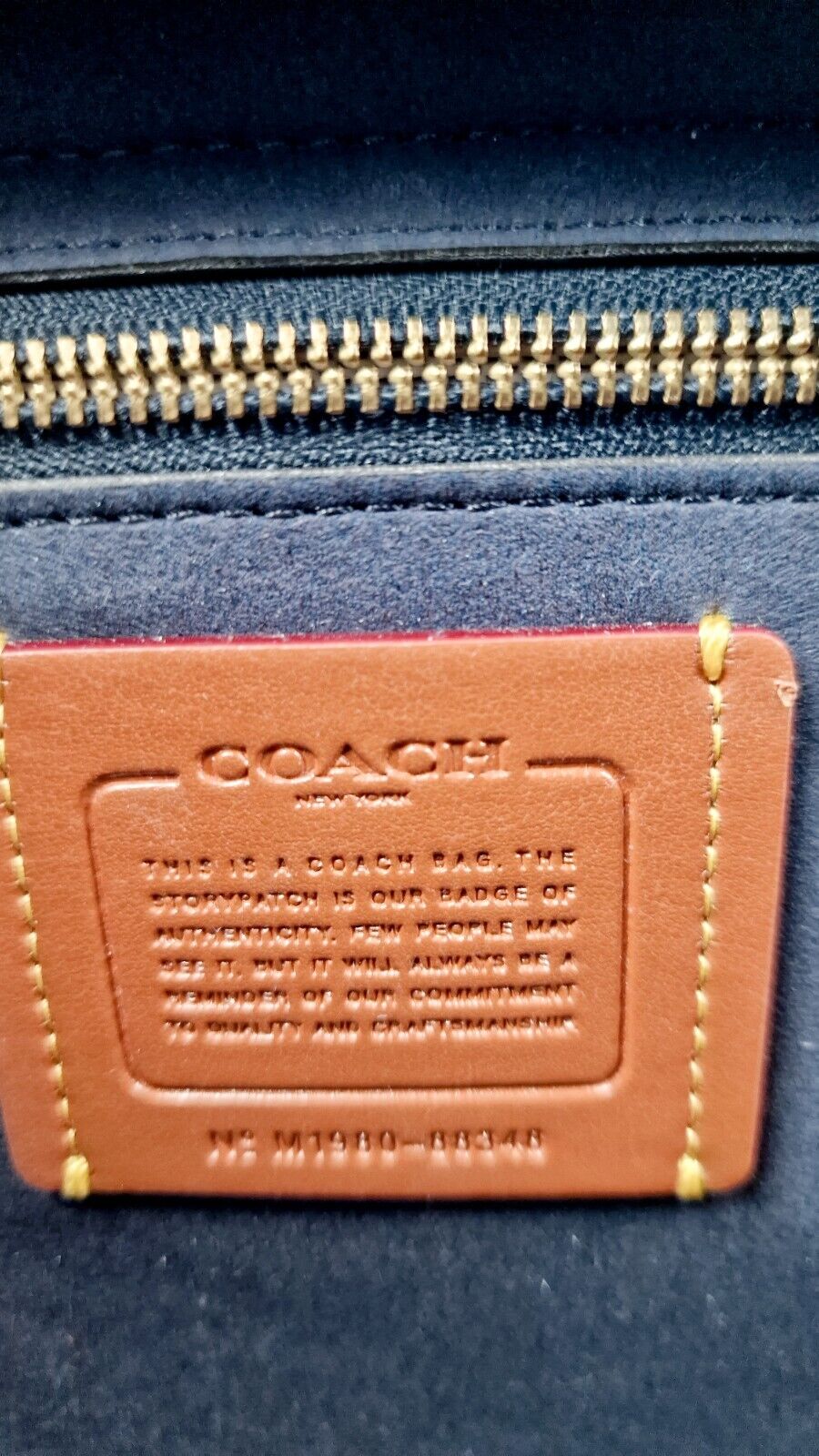 Coach Courier Carryall Pacific Blue Smooth Leather Tophandle Crossbody Bag 88348