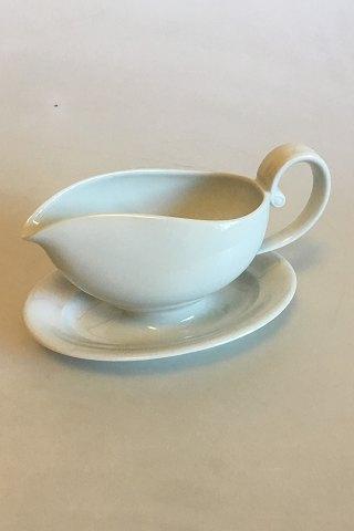 Royal Copenhagen White Magnolia Gravy Boat No 563