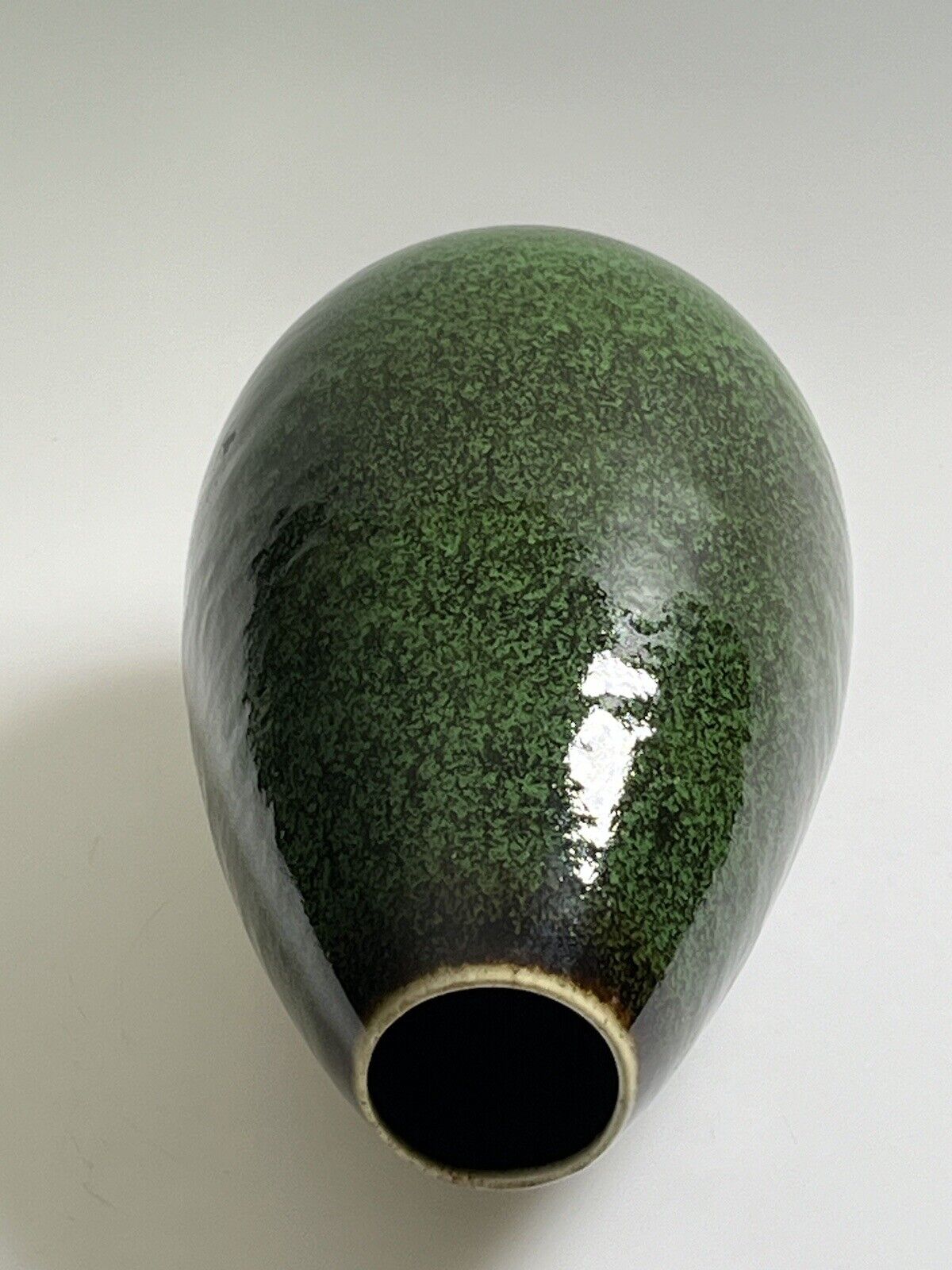 Carl-Harry Stålhane vase eggshell glazed stoneware  sign Rörstrand (Video 360)