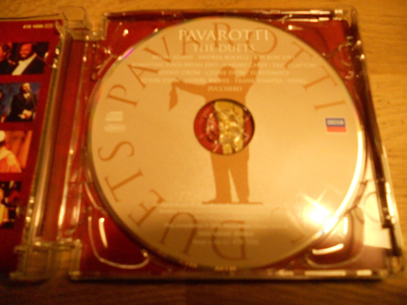 PAVAROTTI "THE DUETS" 2008 CD ALBUM 14 TRACKS DECCA RECORDS FRANK SINATRA STING*