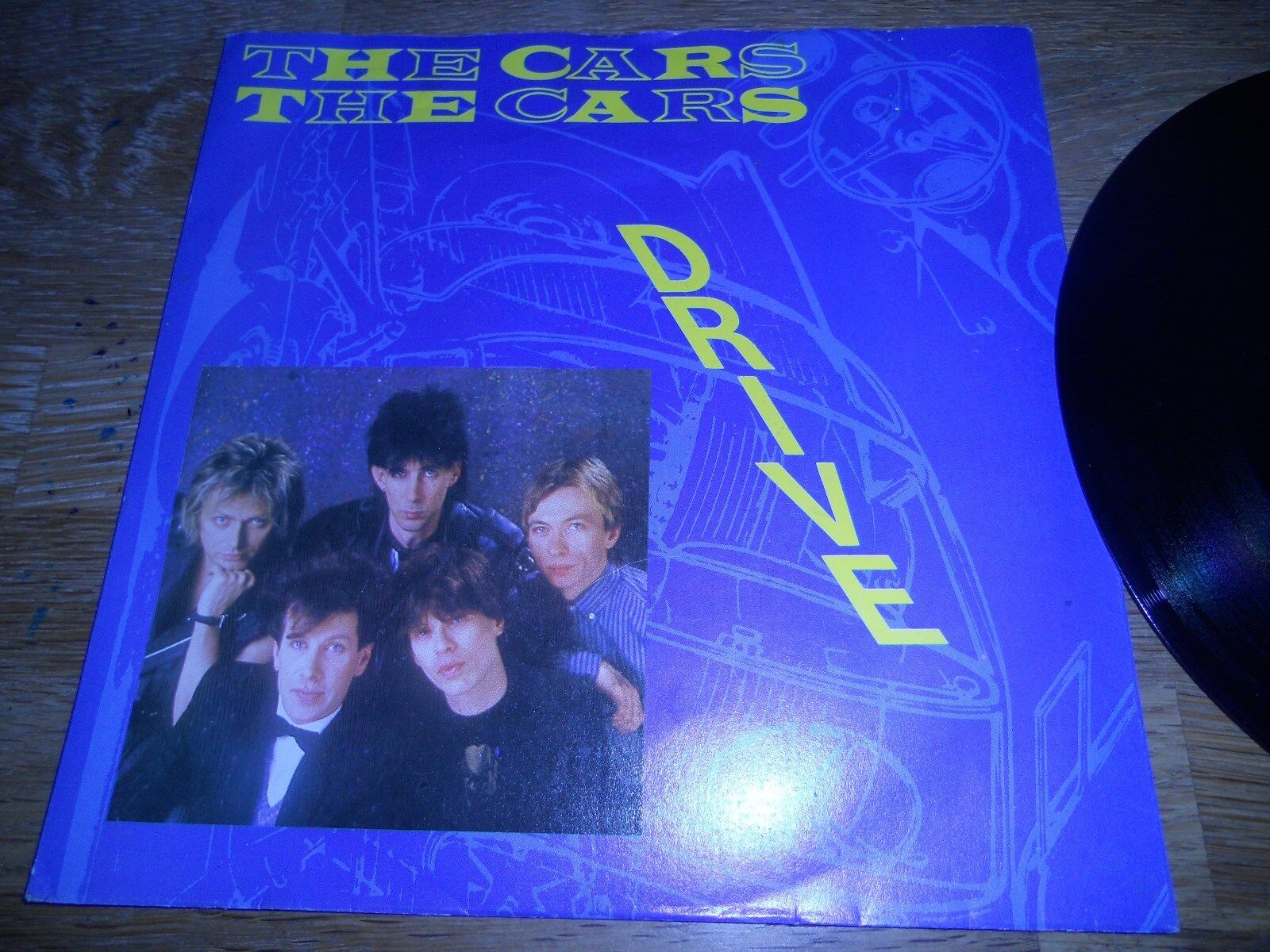 THE CARS "DRIVE / STRANGER EYES" 1984 ELEKTRA WEA RECORDS UK VINYL SINGLE USED**