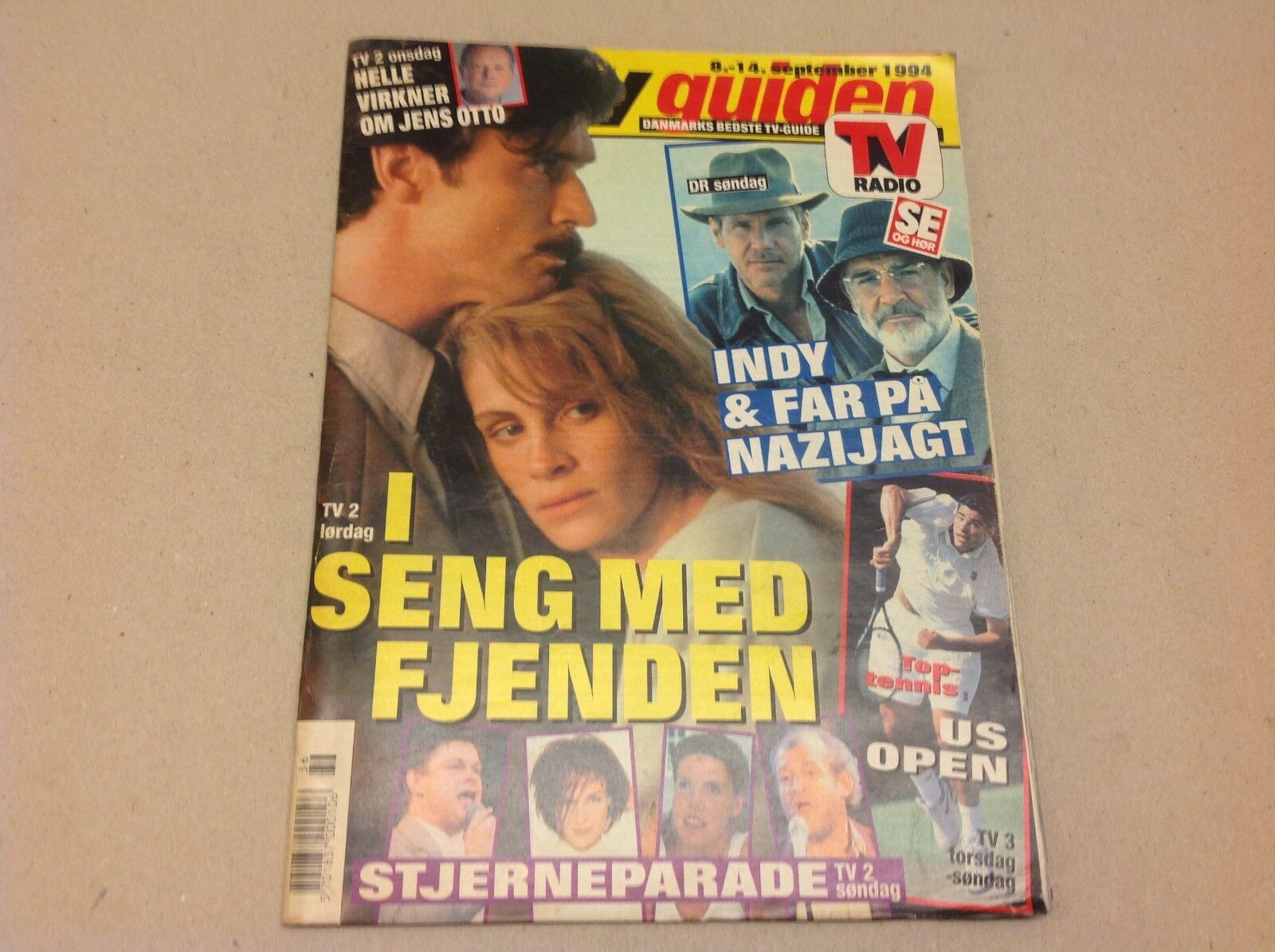 Luke Perry Beverly Hills Dylan McKay Vintage Danish Magazine 1994 "Se og Hoer"