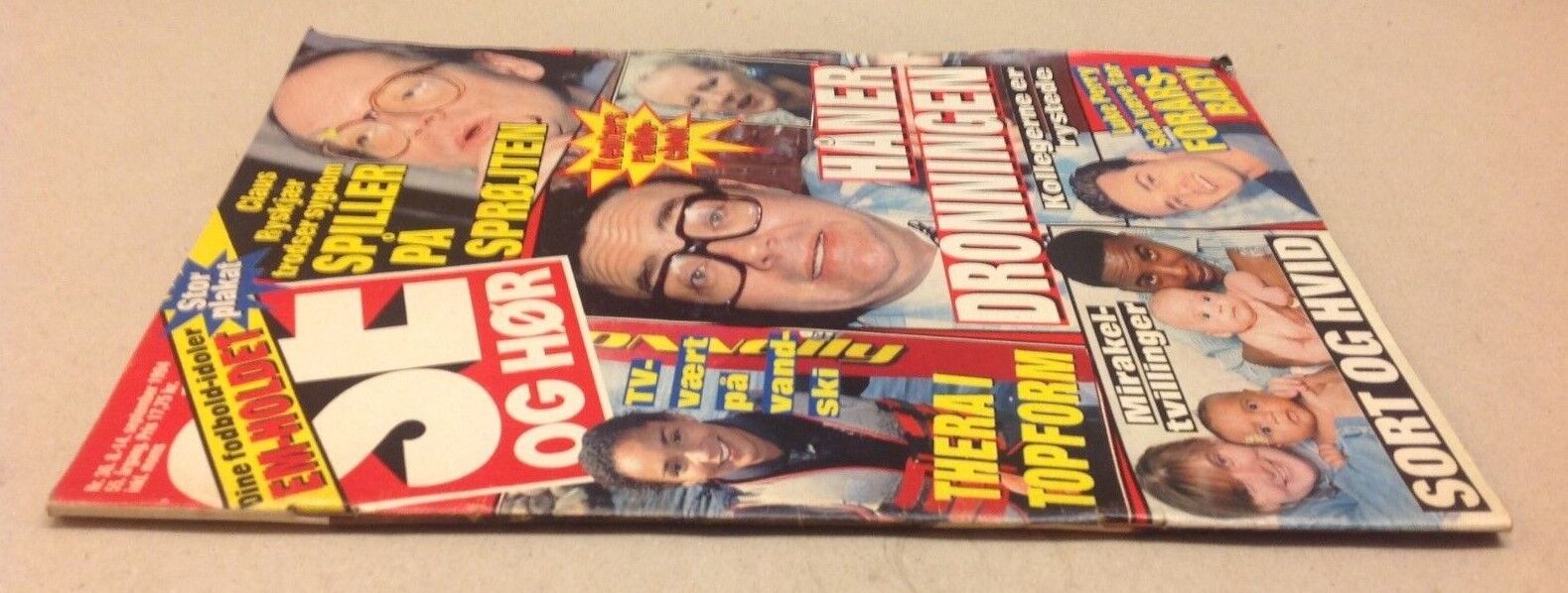 Luke Perry Beverly Hills Dylan McKay Vintage Danish Magazine 1994 "Se og Hoer"