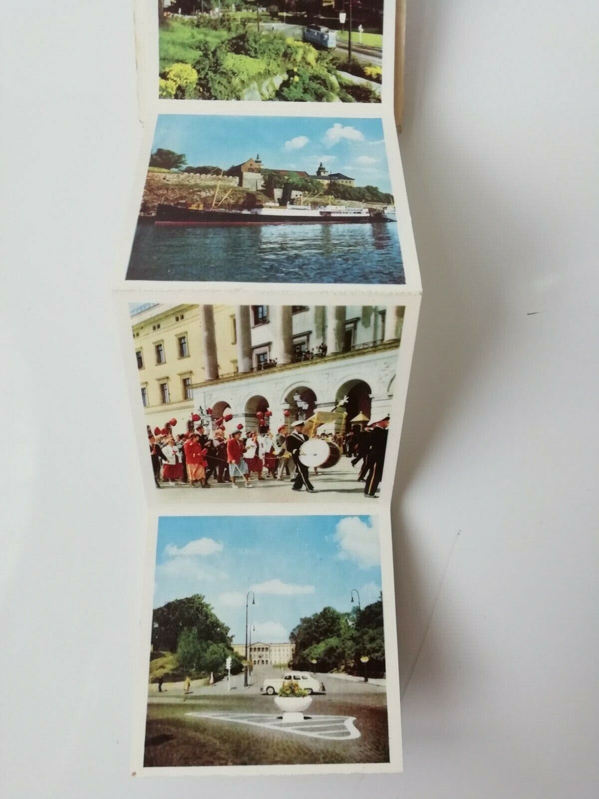 Vintage folder w12 color photos of OSLONORWAY 1950s