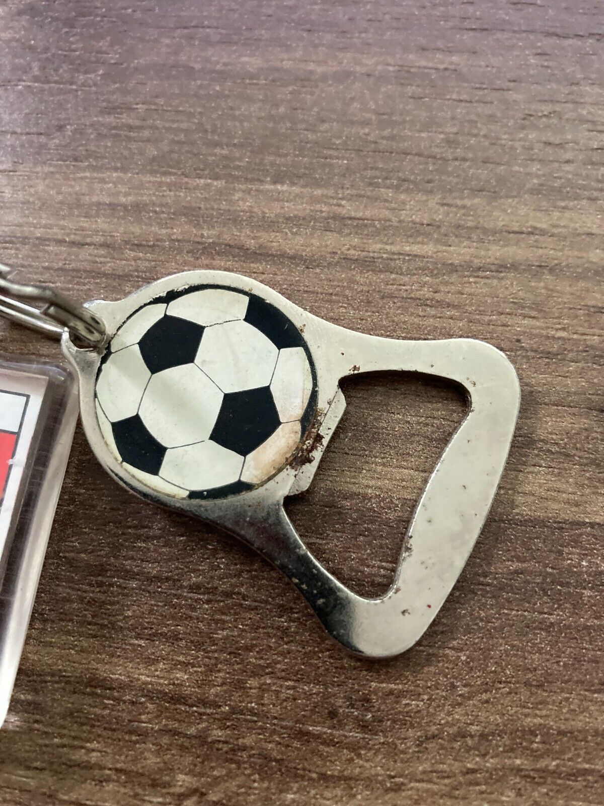 Danish National Football Soccer Keychain -  FIFA World Cup Mexico 1986