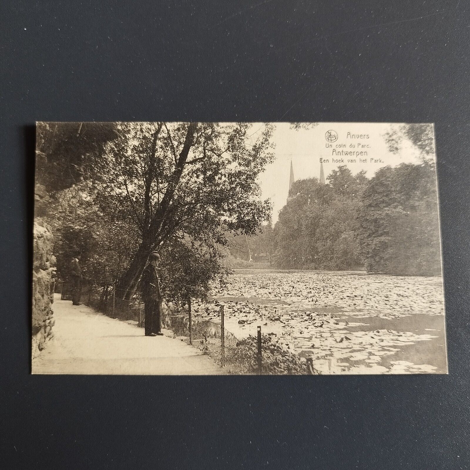 Belgium -Anvers-Antwerpen-Un coin du parc 1910s