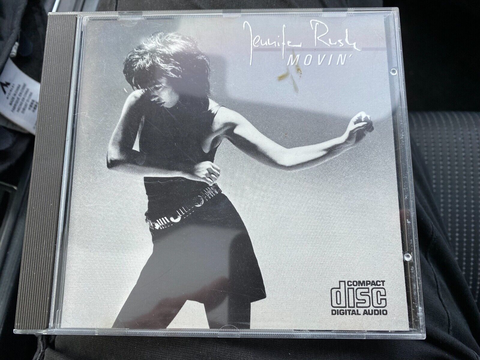 JENNIFER RUSH "MOVIN´" 1985 CD ALBUM 10 TRACK CBS RECORDS AUSTRIA 1 PRESSING AU