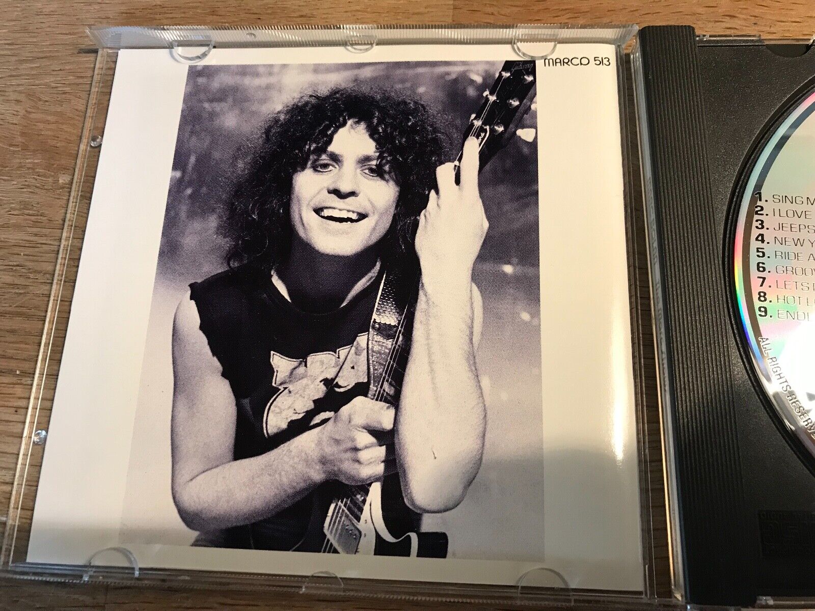 MARC BOLAN T-REX "THE MARC SHOW" 1989 CD ALBUM 15 TRACKS 1 PRESSING FRANCE RARE