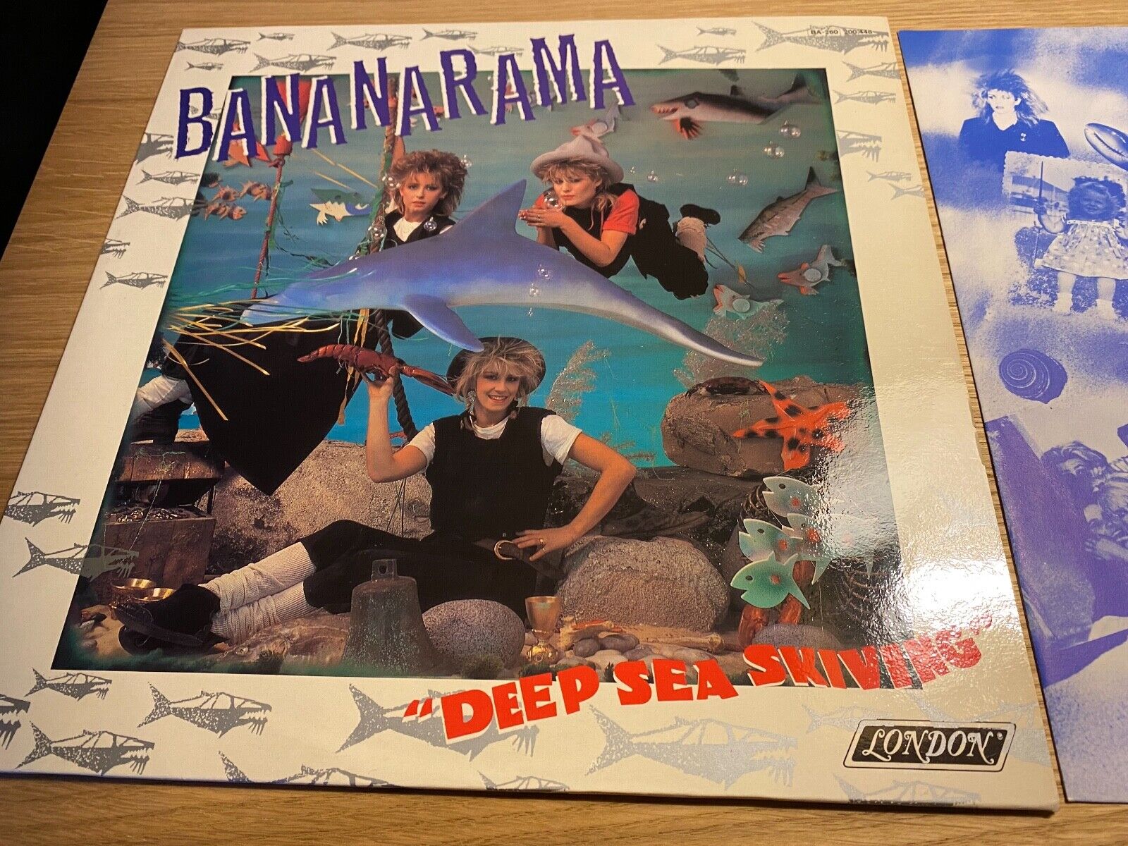 BANANARAMA "DEEP SEA SKIVING" 1983 FRENCH LP SACEM SDRM LONDON RECORDS 33 T LP