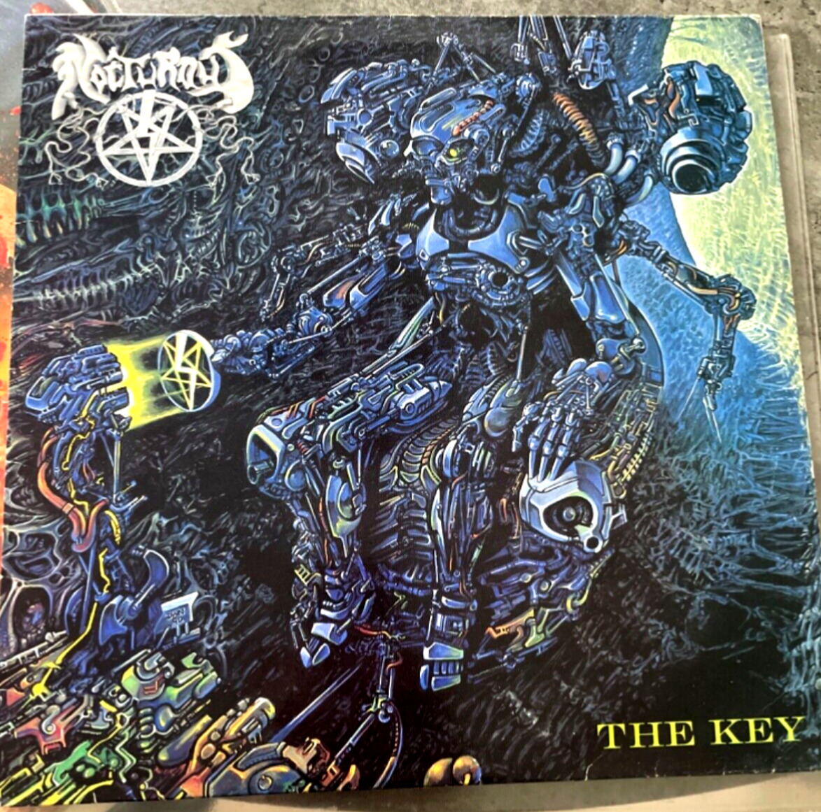 NOCTURNUS  The Key 1990 first edition Earache VG+