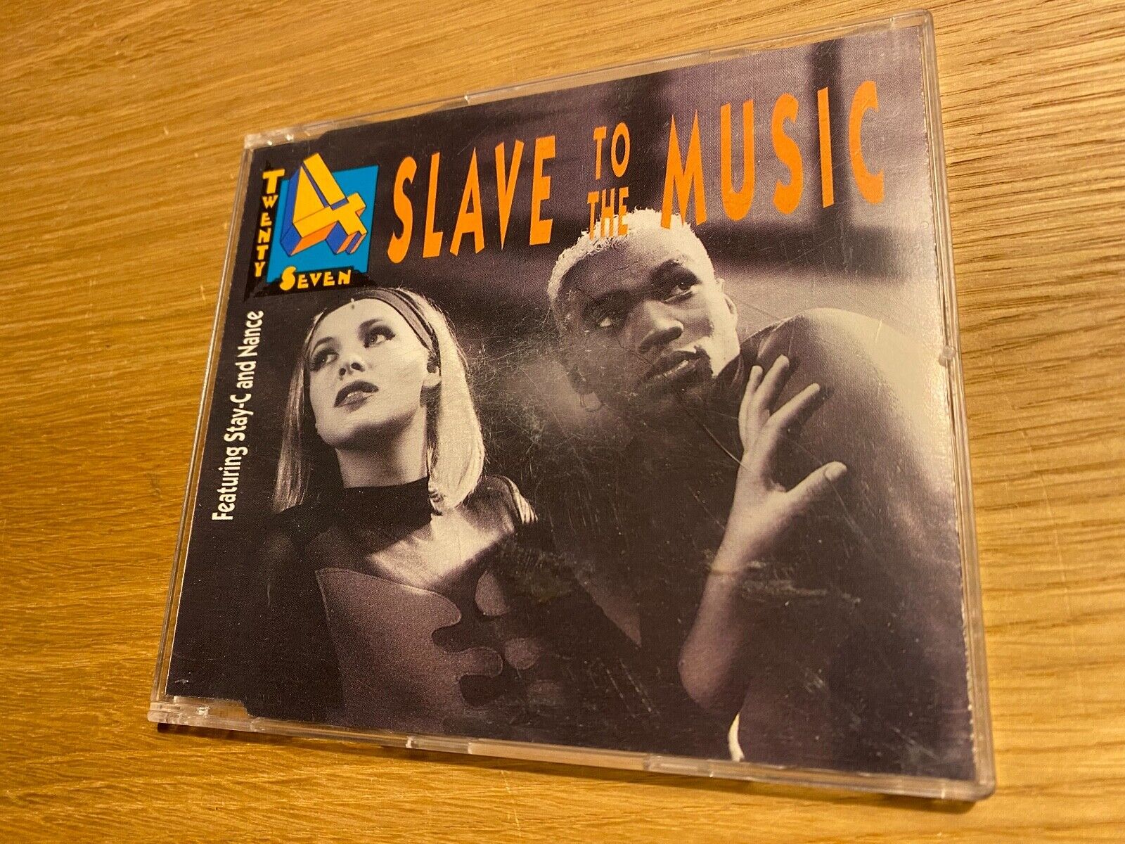 TWENTY 4 SEVEN "SLAVE TO THE MUSIC" 1993 CD SINGLE 4 TRACKS SCANDINAVIAN RECORDS