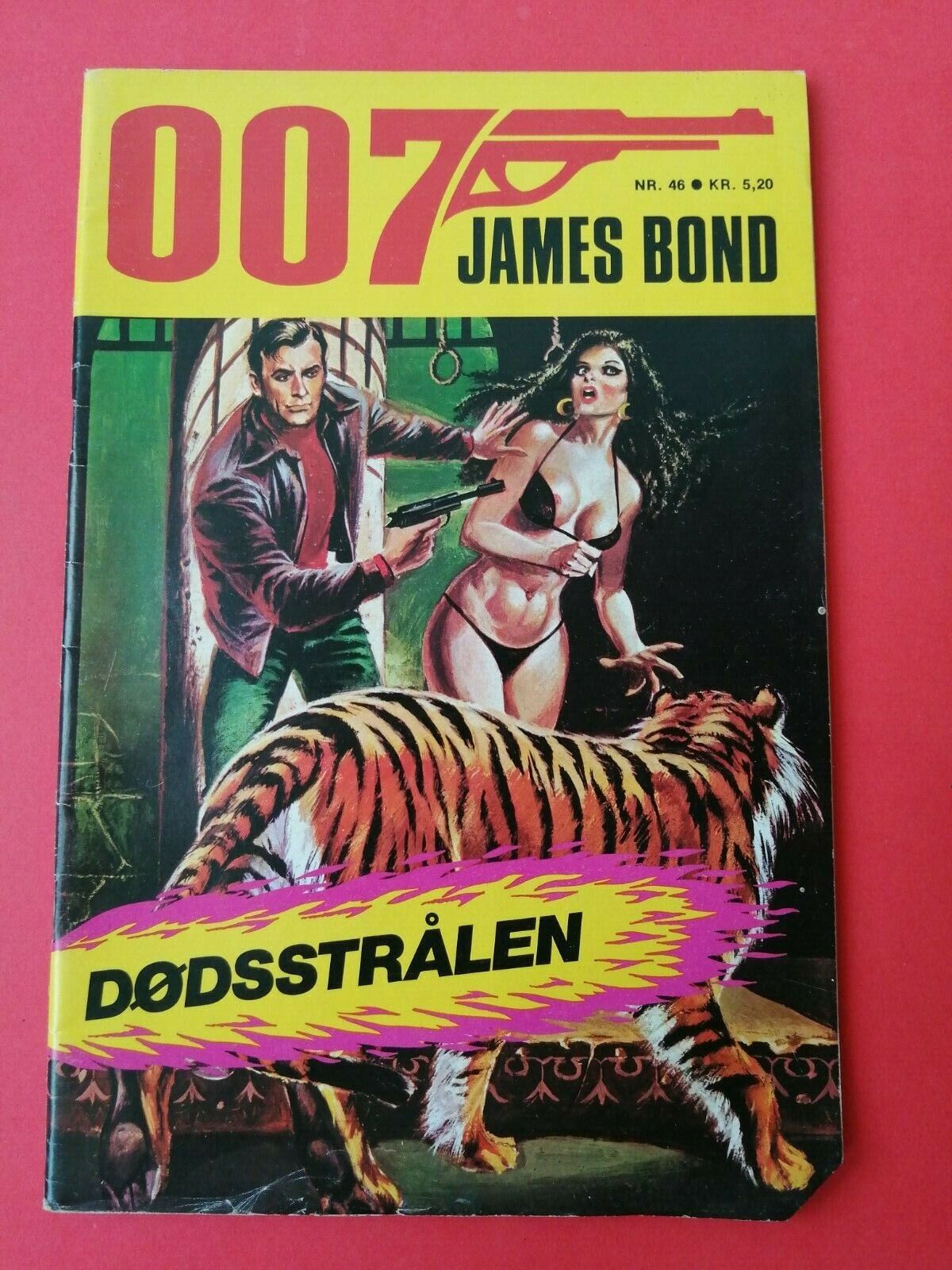 Danish Comic"007 James Bond" Roger MooreNo  461978