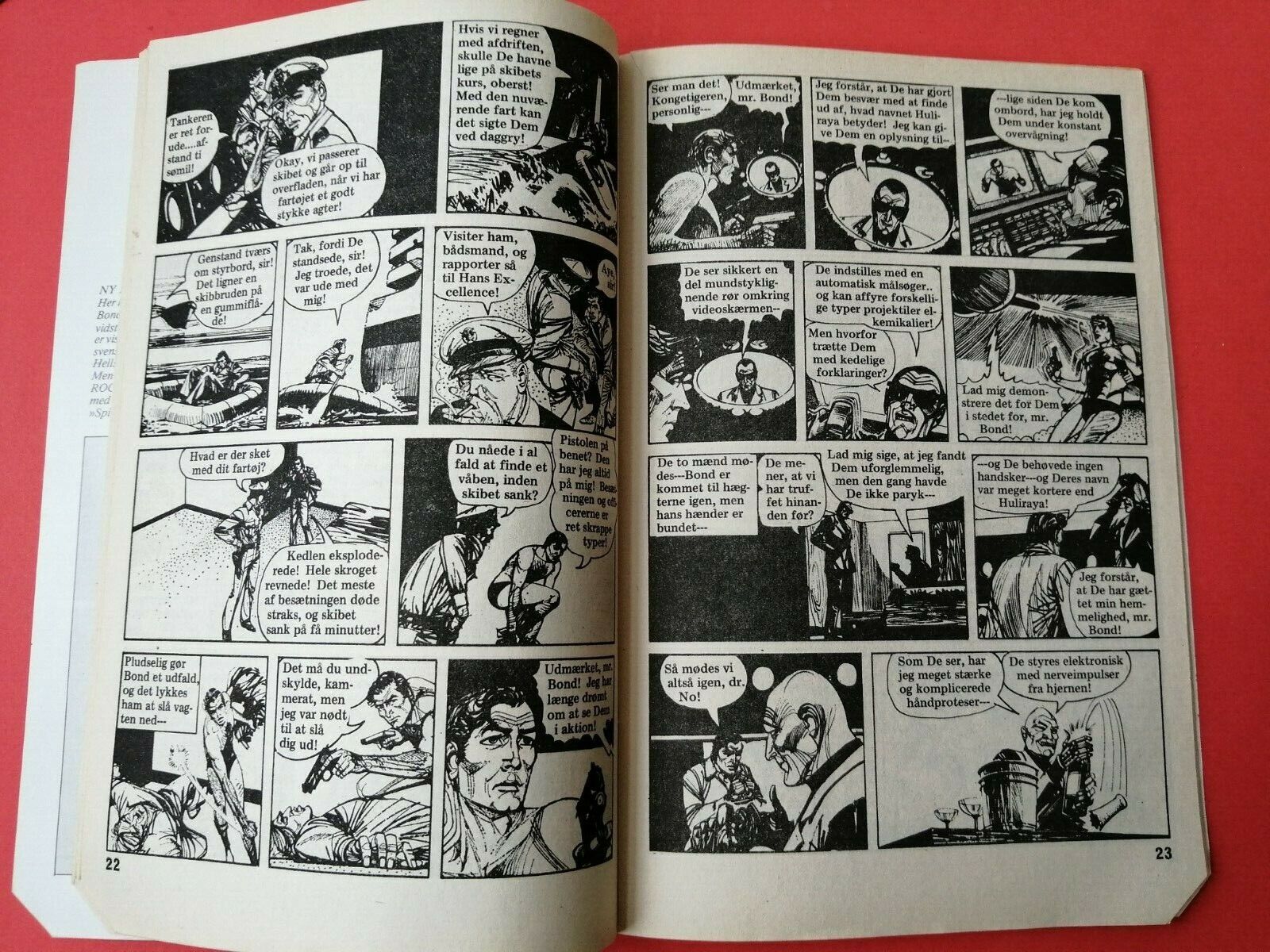 Danish Comic"007 James Bond" Roger MooreNo  461978