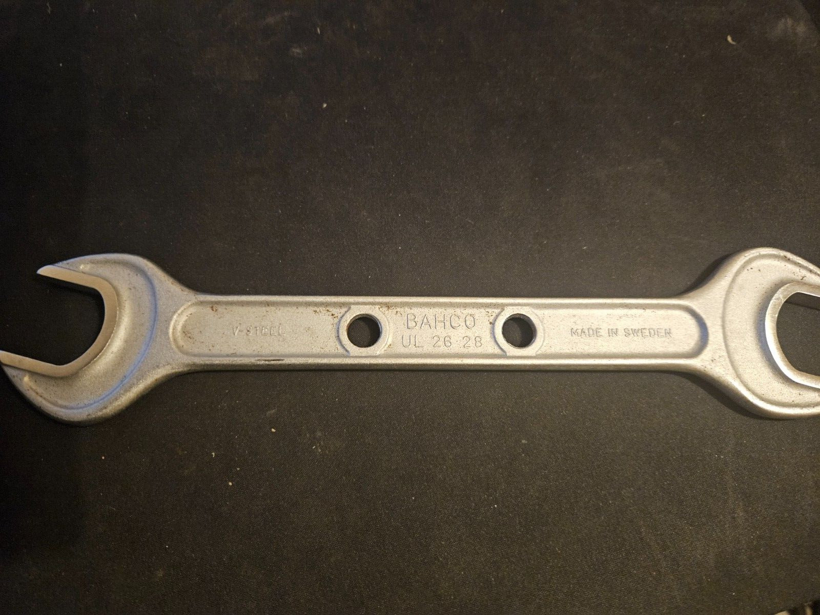 Vintage Bahco UL 26-28mm Open Ended spanner