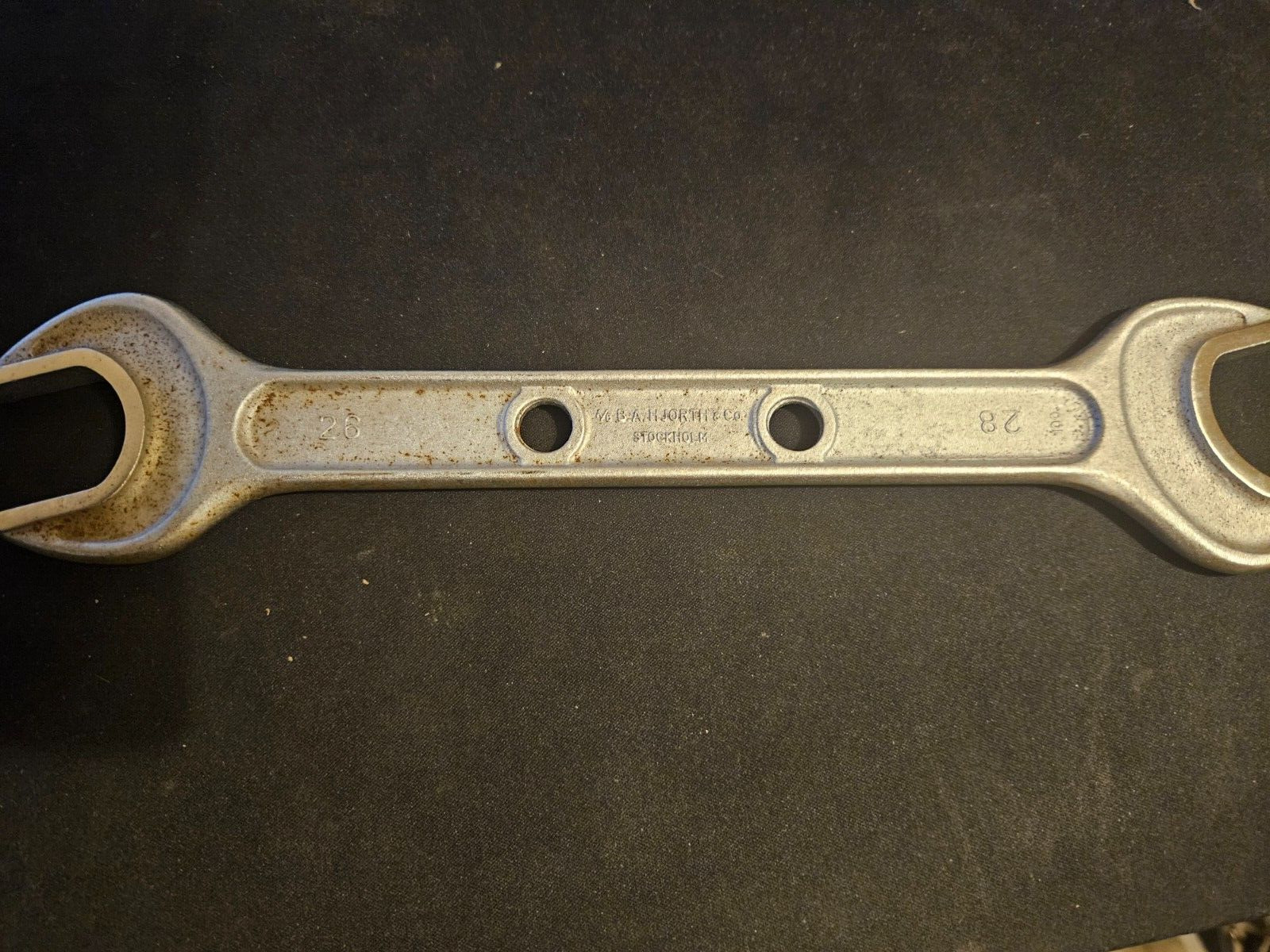 Vintage Bahco UL 26-28mm Open Ended spanner