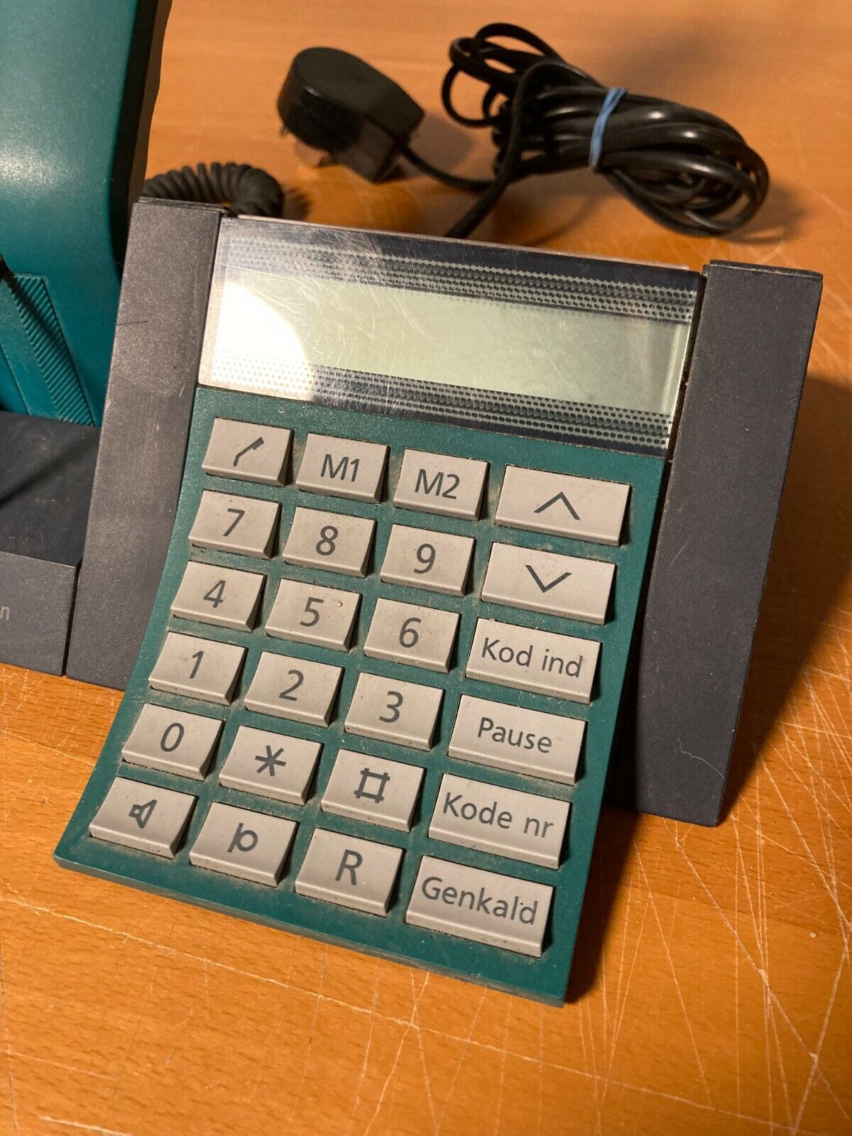 Beocom 1600 BO Bang and Olufsen 1980s Green Desk Landline Phone Original