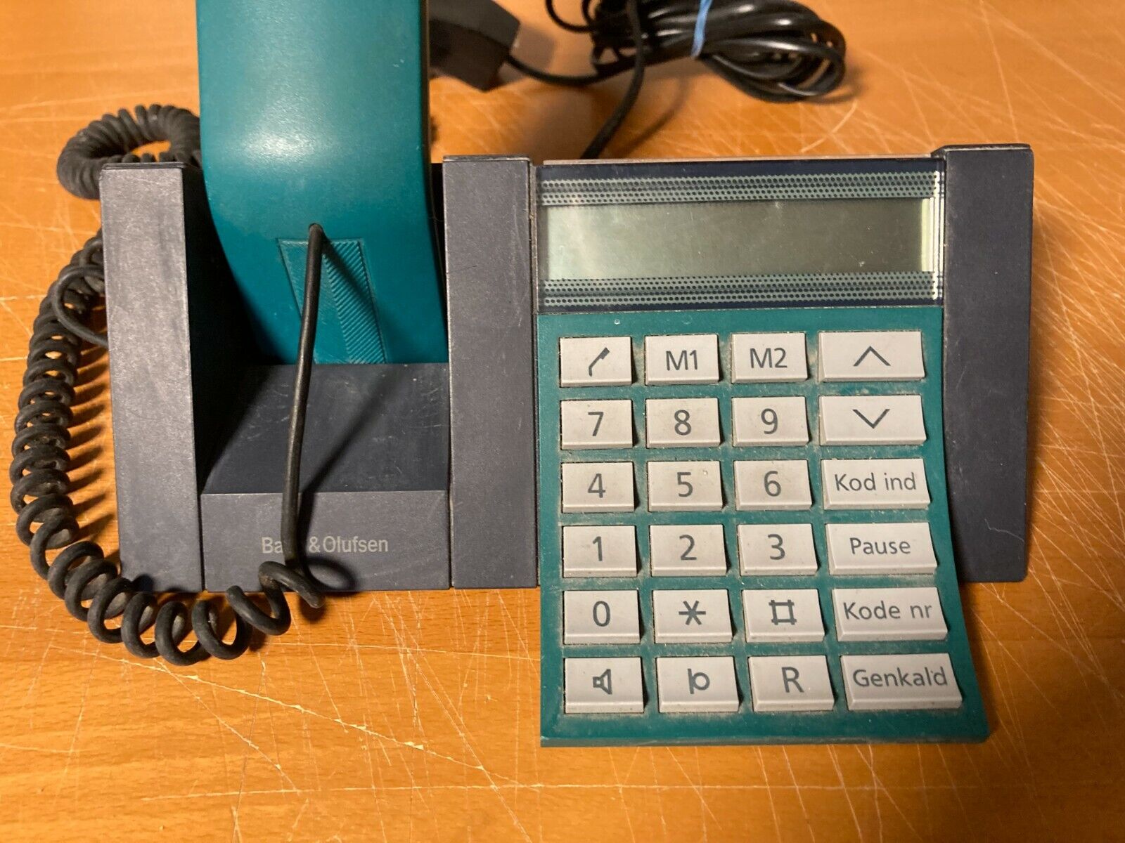 Beocom 1600 BO Bang and Olufsen 1980s Green Desk Landline Phone Original