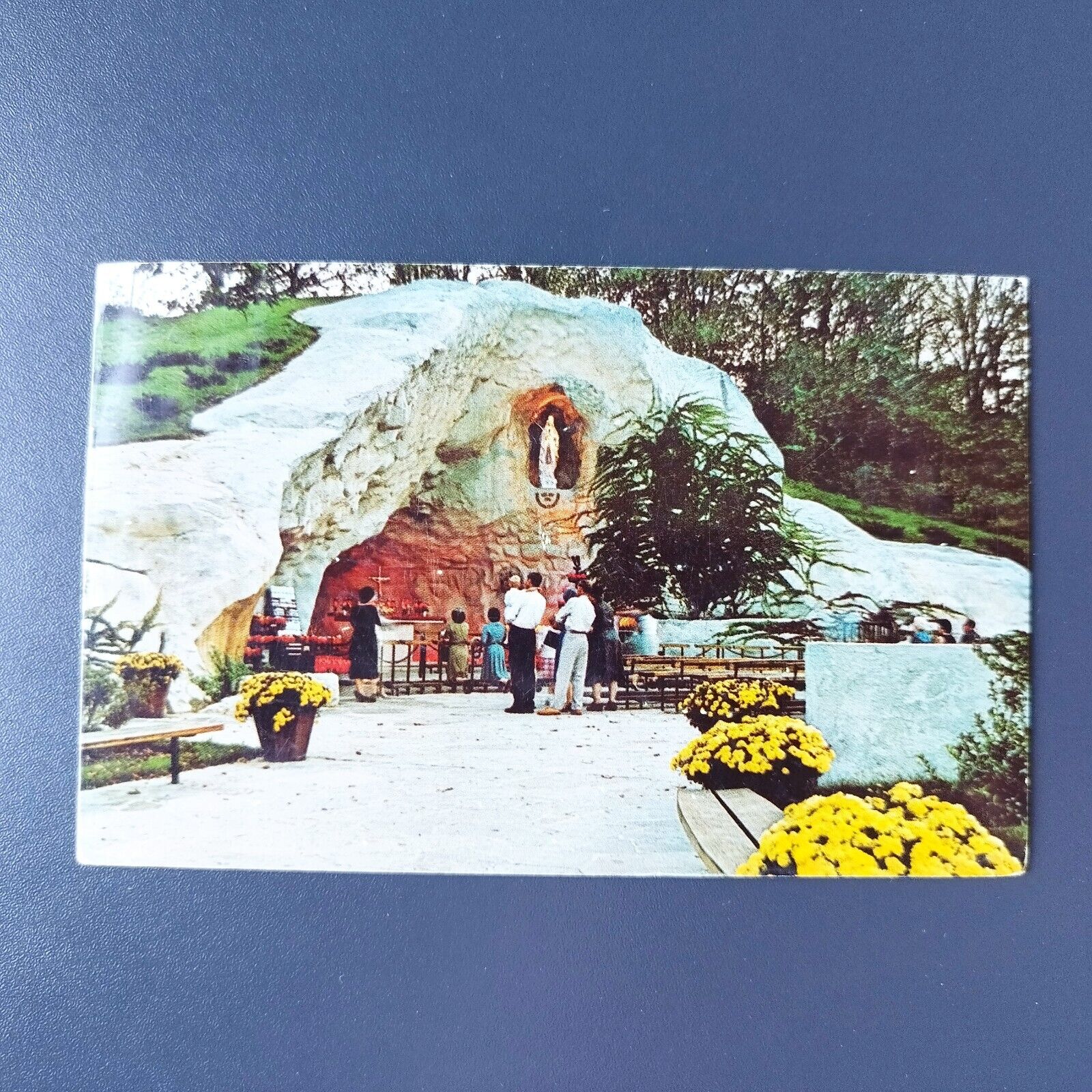 Illinois The Lourdes Grotto in BellevillePosted in 1966