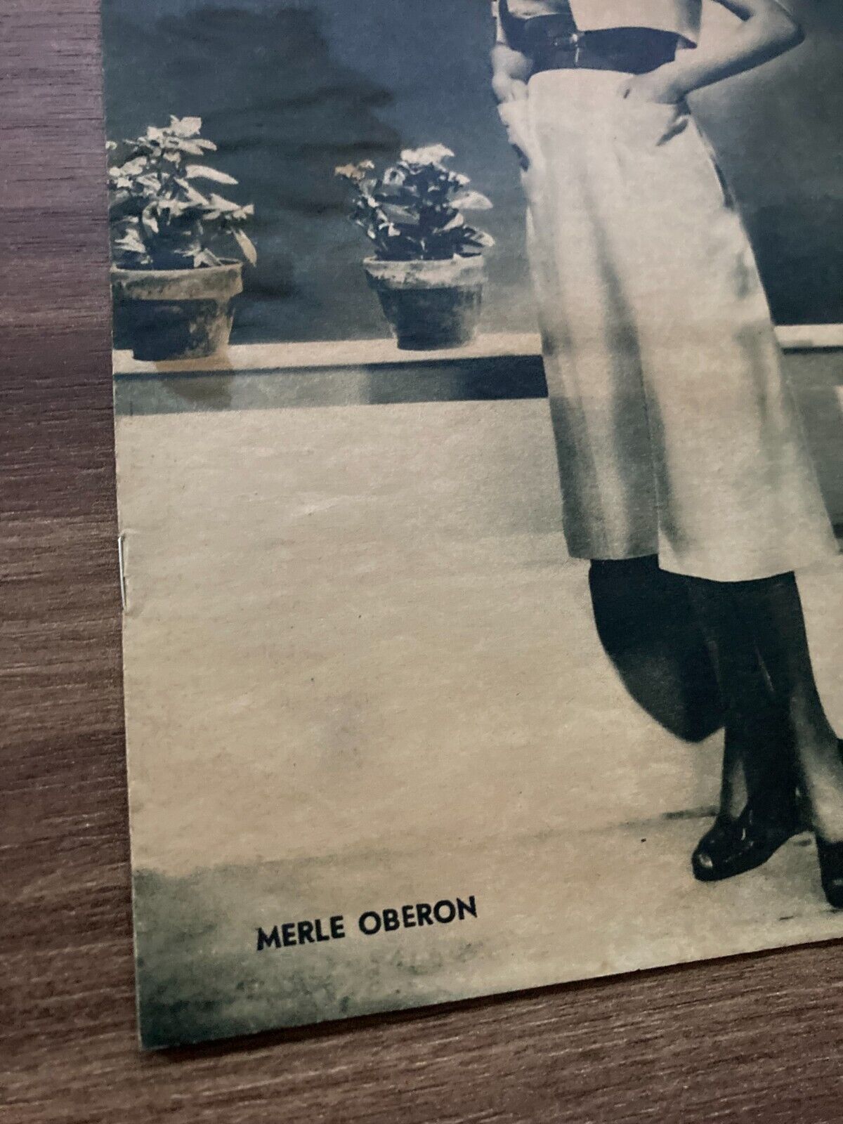 Merle Oberon Front Cover 1940s Complete Antique Danish Magazine "Uge-Magasinet"