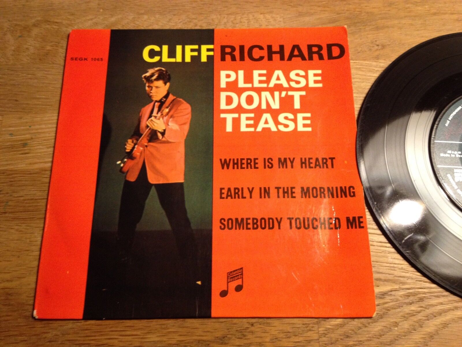 CLIFF RICHARD "PLEASE DON´T TEASE WHERE IS MY HEART EARLY IN THE MORNING" NCB*