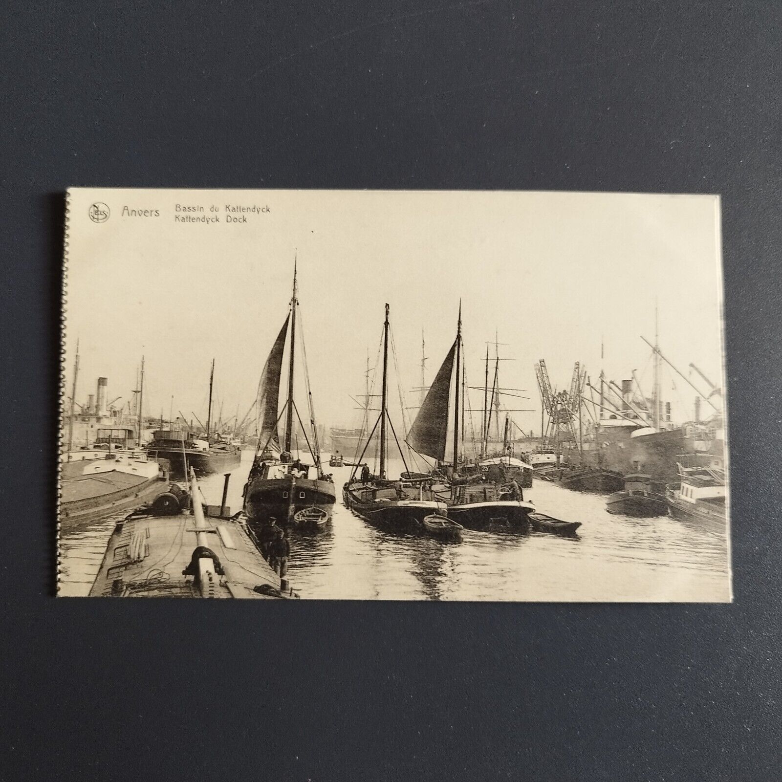 Belgium -Anvers-Bassin du Kattendyck 1910s