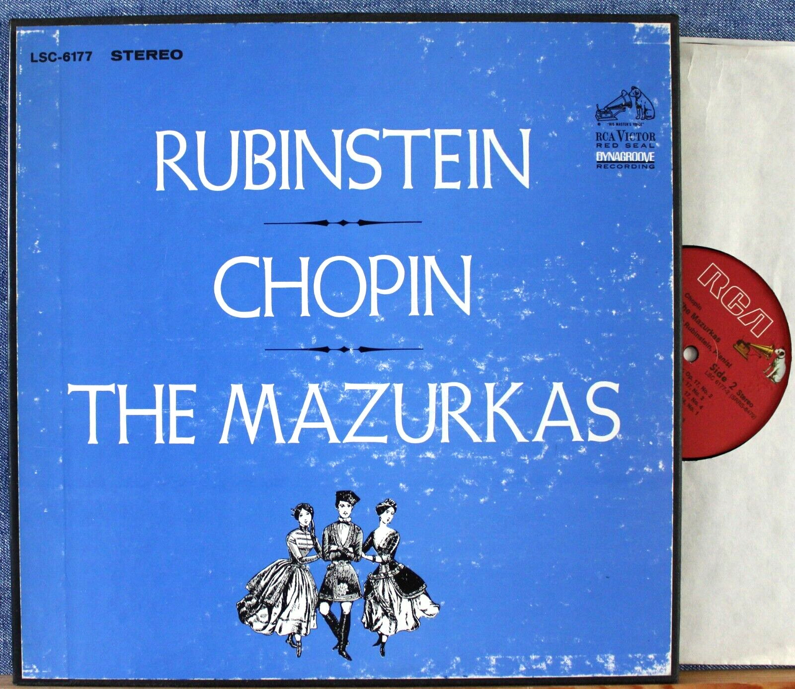 Rubinstein Chopin (Mazurkas) RCA LSC-6177 (3) Box NM