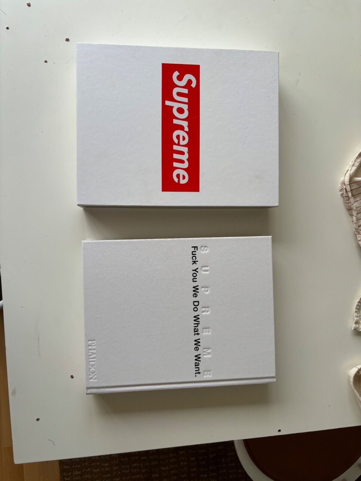 Supreme x Phaidon book vol 2 special edition