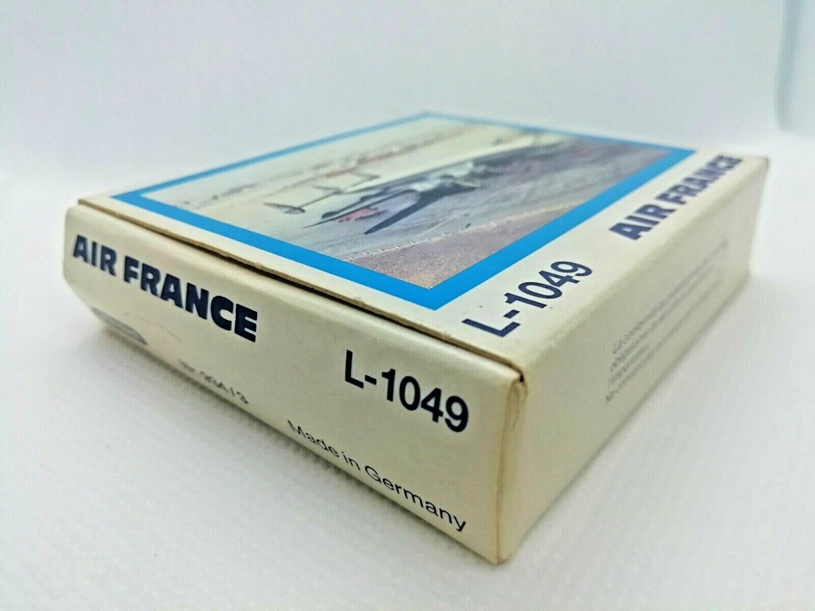 Vintage  die-cast airplane:Air France  Made in Germany by Schabak 55 cm