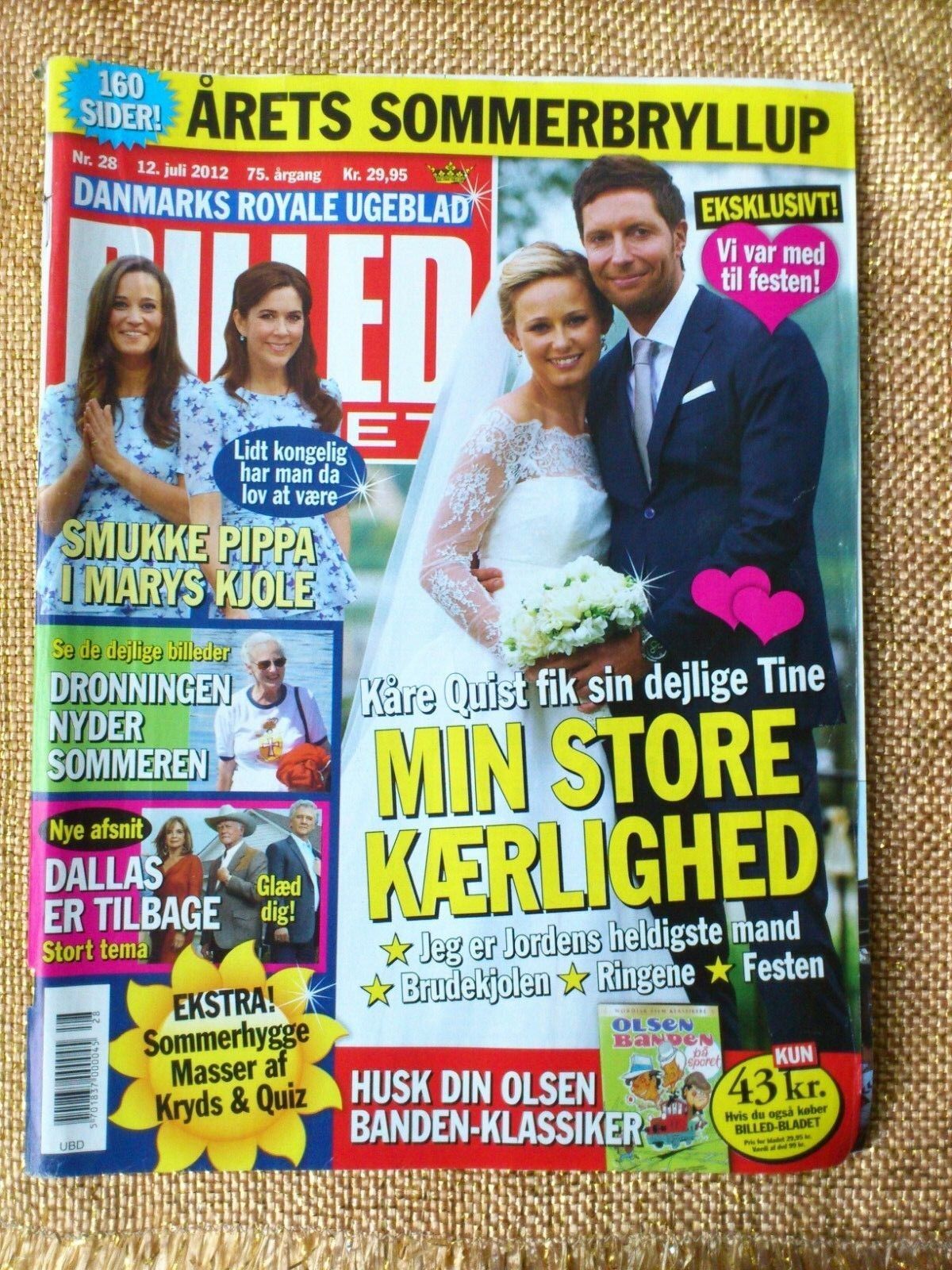 Danish magazine "Billed Bladet"Royals/Film/Tv stars2012