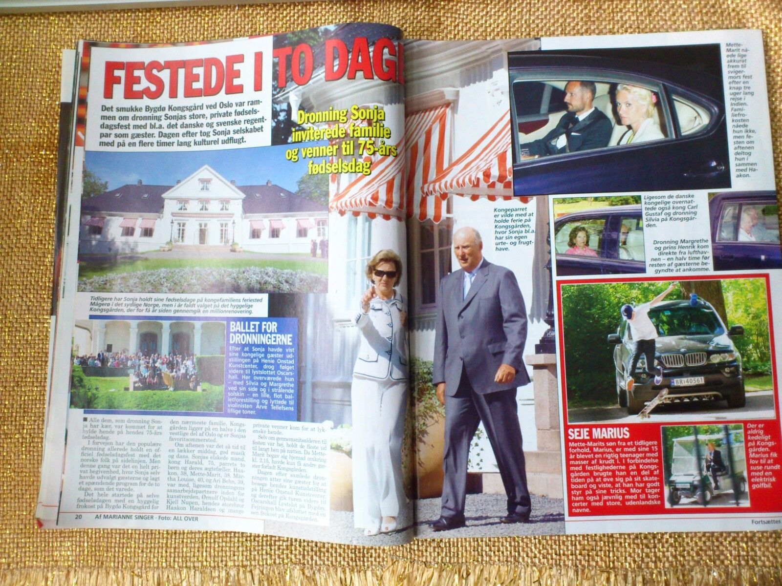 Danish magazine "Billed Bladet"Royals/Film/Tv stars2012