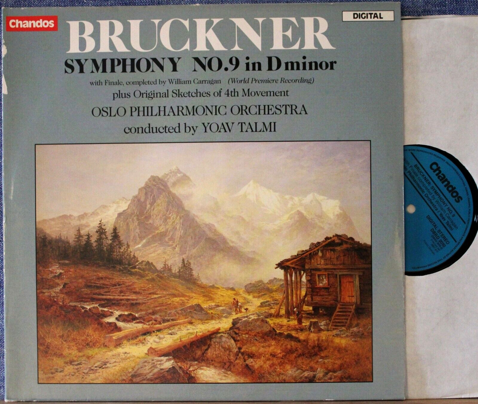 Talmi Bruckner (Symphony 9) Chandos DBRD 2010 (2) dig NM