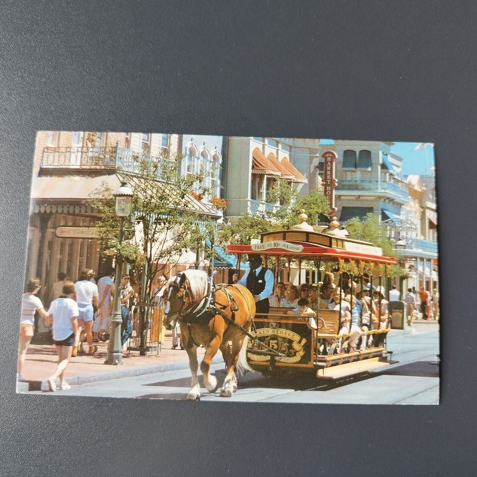 Florida Walt Disney World Trolley Ride Down Main Street 1994