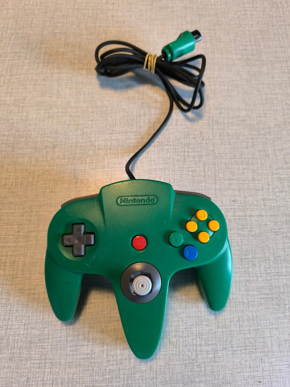 *Nintendo 64 N64* Original Green Controller