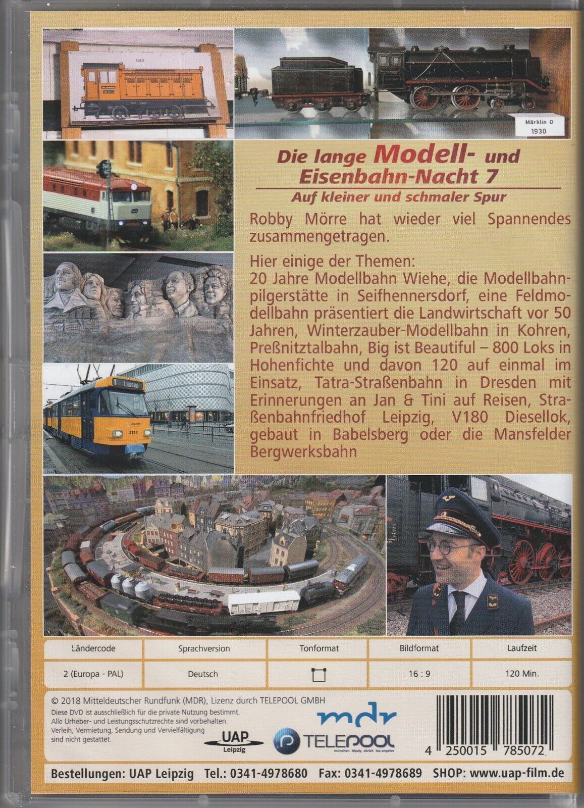 The Long Model and Railway Night 7 - On Small and Narrow Gauge DVD