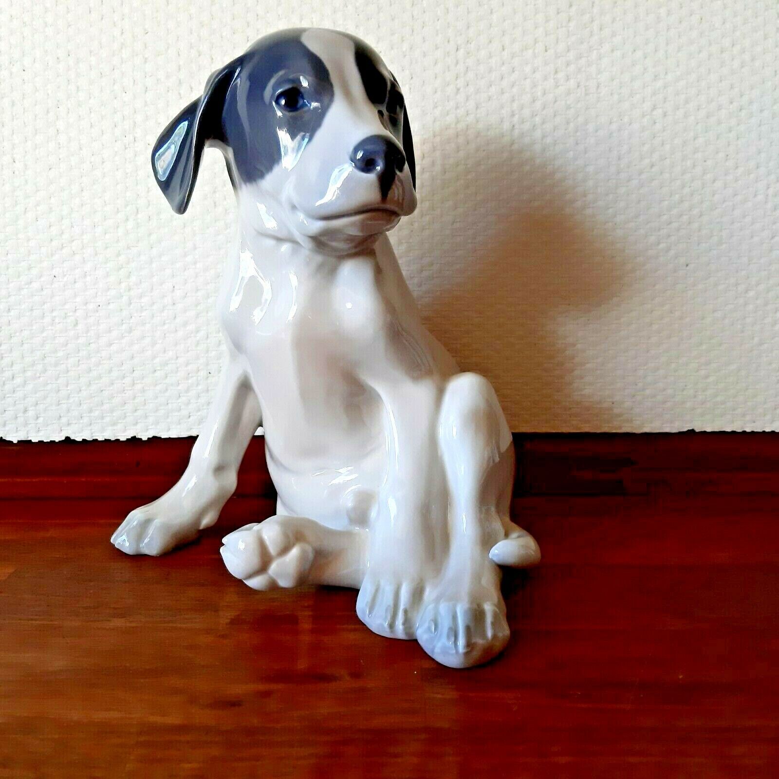 Large POINTER PUPPY DOG by Erik Nielsen for ROYAL COPENHAGEN # 259 Fact 1st