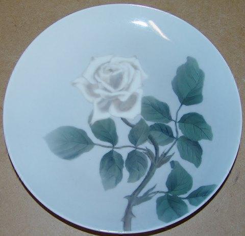 Bing  Grondahl Art Nouveau Wall Plate with Rose No 4280/357-20