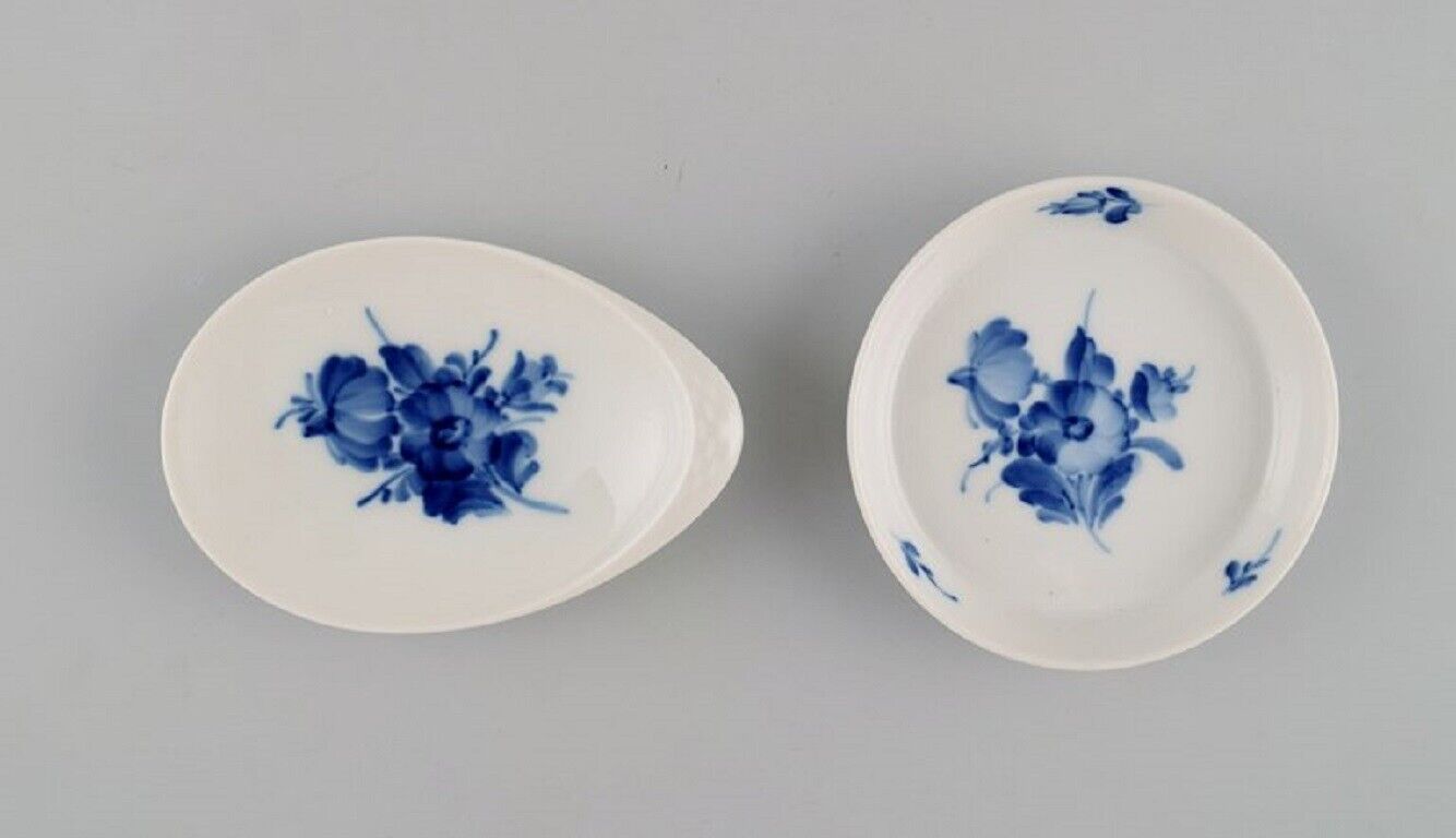 Five parts Royal Copenhagen Blue Flower Braided porcelain