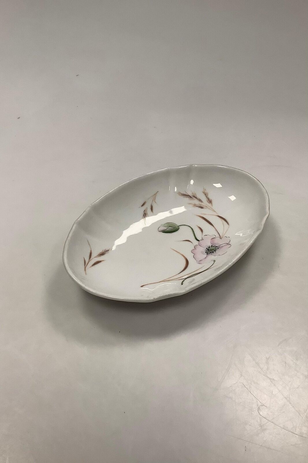 Bing and Grondahl Art Nouveau Poppy Set oval bowl