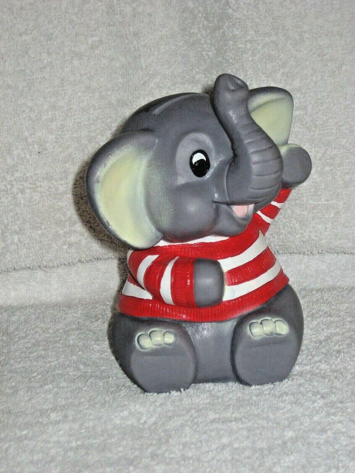 A rare Elephant  Coin Bank from Denmark Advertising for a bank