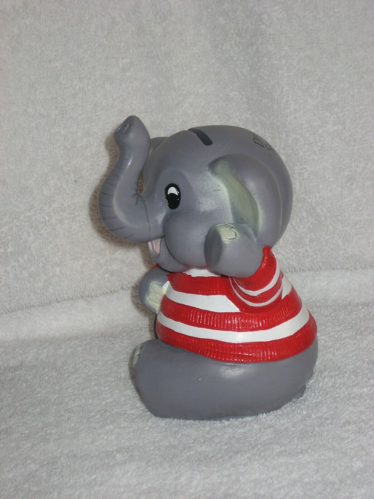 A rare Elephant  Coin Bank from Denmark Advertising for a bank