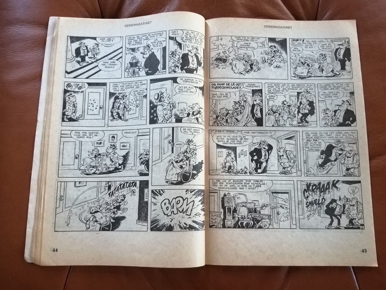 Denmarkcomic book"SERIE MAGASINET no 211 " Steve RoperDredgerTurpin1976